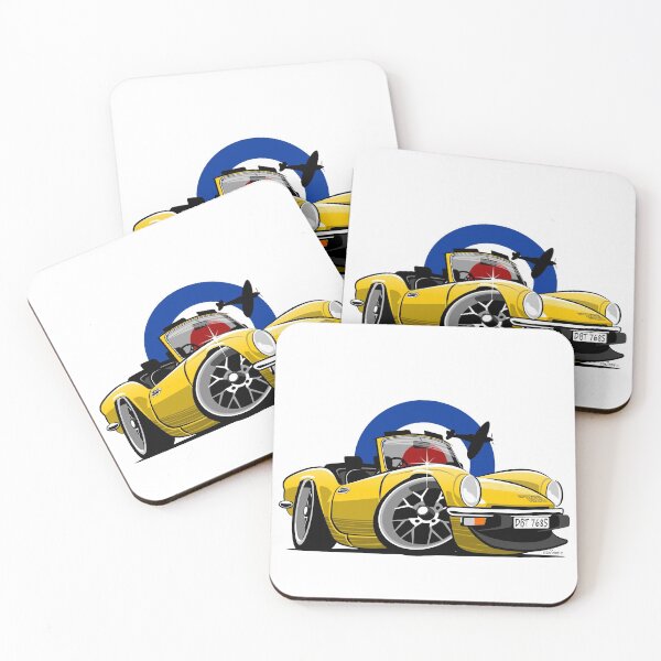 Item preview, Triumph Spitfire 1500 caricature for Donna designed and sold by car2oonz.