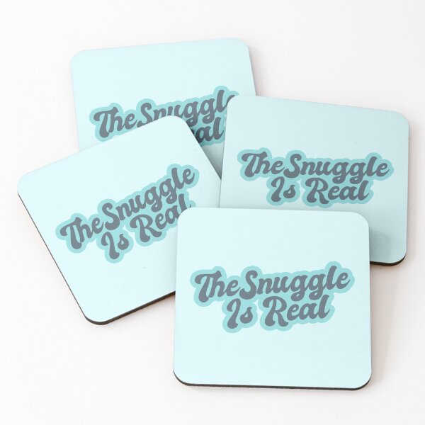 Item preview, The Snuggle Is Real - Baby Blue designed and sold by Chubuter.