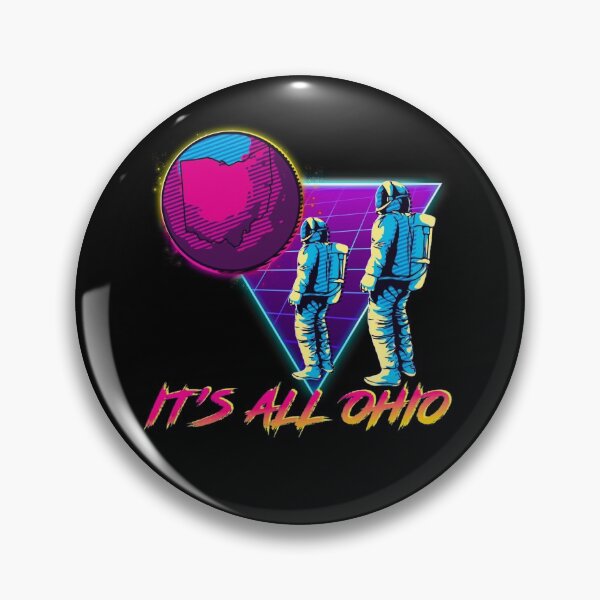 Artikelvorschau, Vaporwave Art Es ist alles Ohio Dank Meme 80s Outrun Space entworfen und verkauft von Hitagivapor.