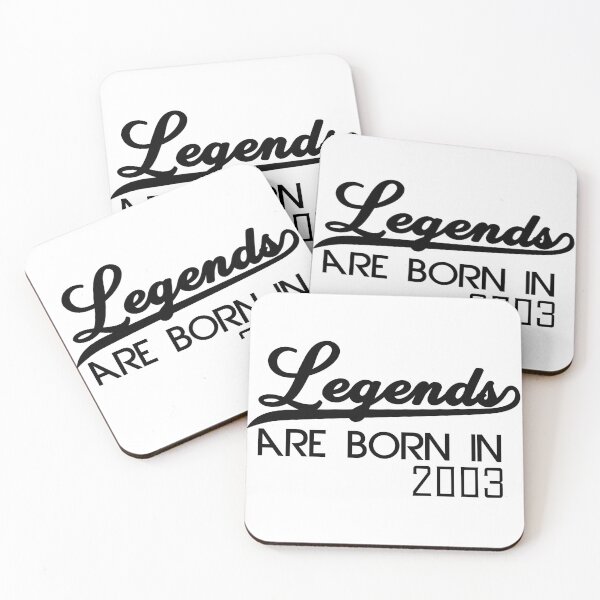 Item preview, Legends are born in 2003 designed and sold by DesignDS.