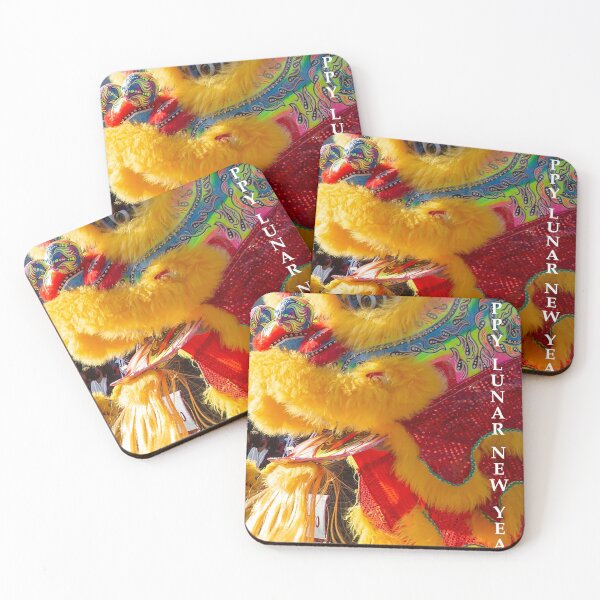 Item preview, Happy Lunar New Year Greeting Cards with Lion Dance Images designed and sold by Rod Raglin.