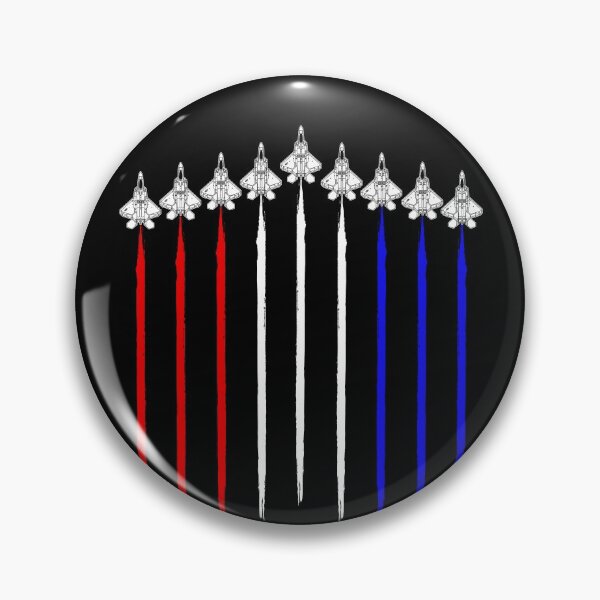 Artikelvorschau, F-22 Raptor Squadron USA Airplane Contrail American Flag F22 Gear entworfen und verkauft von DynamicDesign.