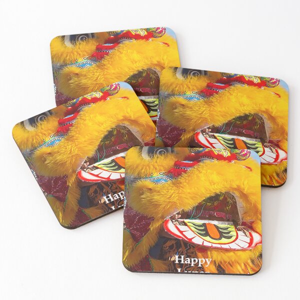 Item preview, Happy Lunar New Year Greeting Cards with Lion Dance Images - 3 designed and sold by Rod Raglin.