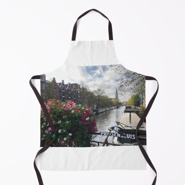 Item preview, Amsterdam Scenic Landscape & Westerkerk Church designed and sold by KindnessKawaii.