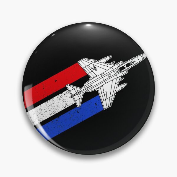 Item preview, F-4 Phantom Airplane Vintage USA Contrails Red White Blue F4 Gear designed and sold by DynamicDesign.