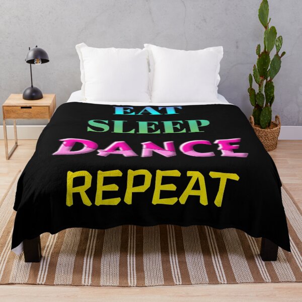 Item preview, EAT SLEEP DANCE REPEAT GIFT MUSIC LOVE designed and sold by GOOD-TIME.