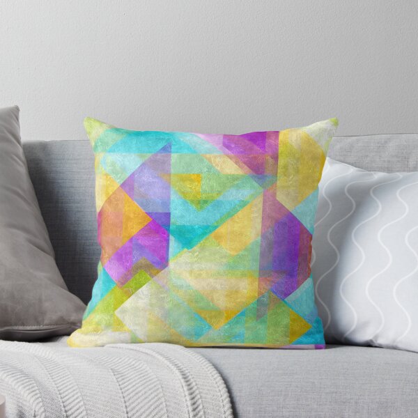 Item preview, Geometric Triangles With Colorful Seamless Pattern designed and sold by Crimson-Spell.