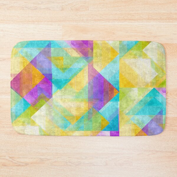 Item preview, Geometric Triangles With Colorful Seamless Pattern designed and sold by Crimson-Spell.