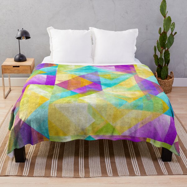 Item preview, Geometric Triangles With Colorful Seamless Pattern designed and sold by Crimson-Spell.