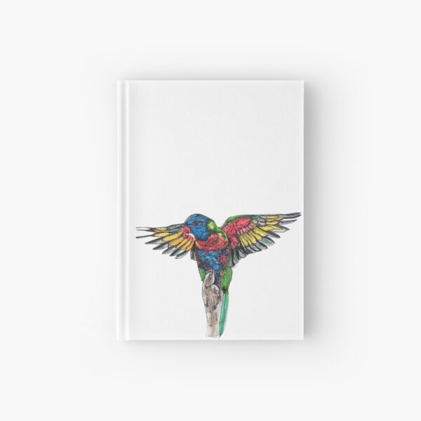 Delilah the Rainbow Lorikeet Hardcover Journal