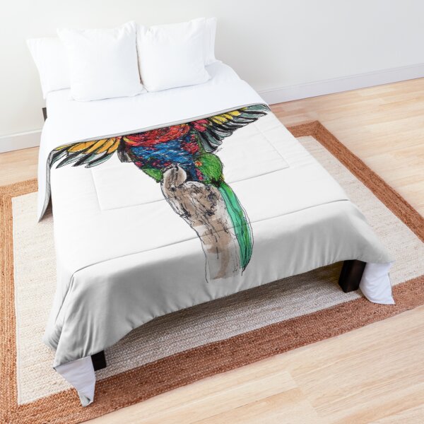 Delilah the Rainbow Lorikeet Comforter