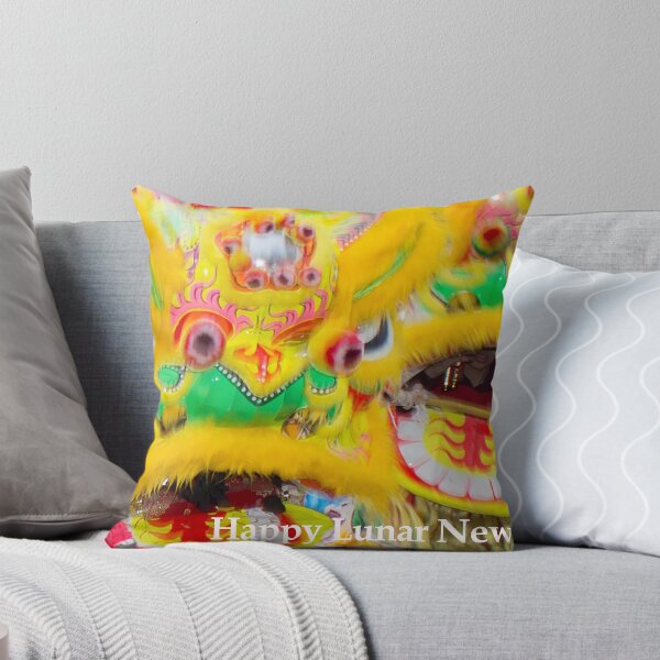 Item preview, Happy Lunar New Year Greeting Cards with Lion Dance Images - 5 designed and sold by Rod Raglin.