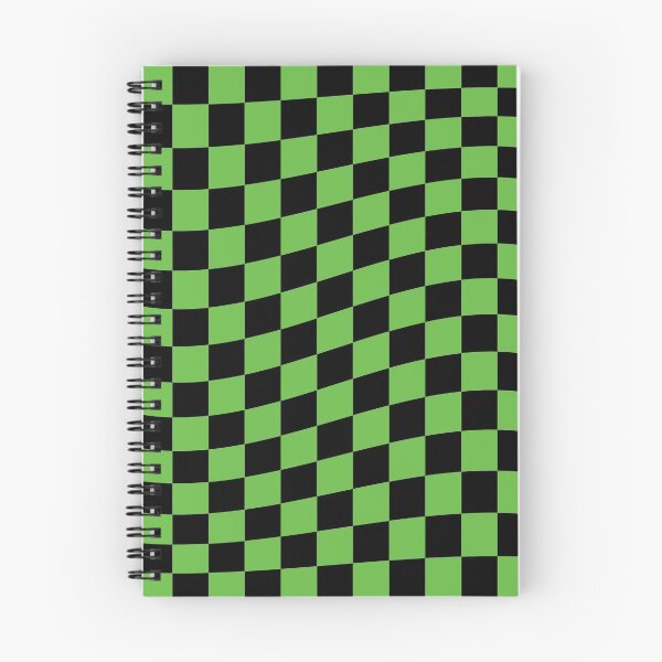 Item preview,  green and black tile twist pattern checker pattern designed and sold by Ray Loka.