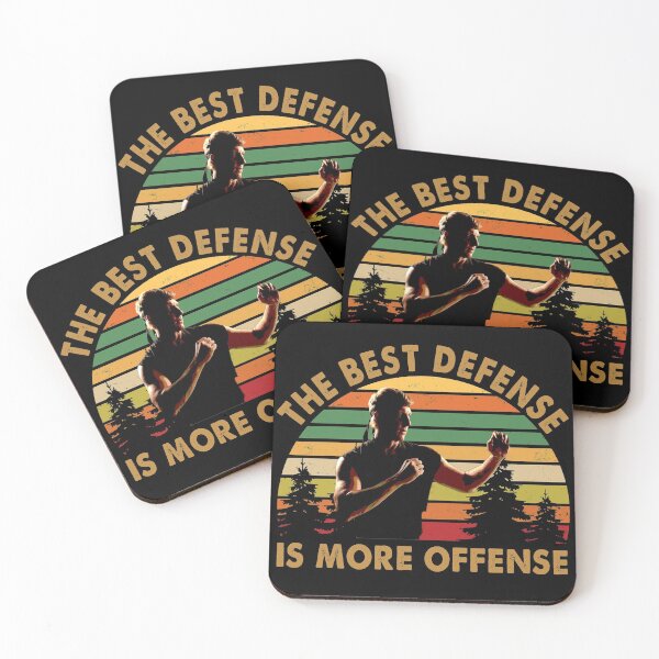 Item preview, Johnny Lawrence the best defense is more offense vintage designed and sold by Niishouseca.