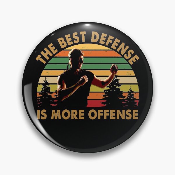 Item preview, Johnny Lawrence the best defense is more offense vintage designed and sold by Niishouseca.