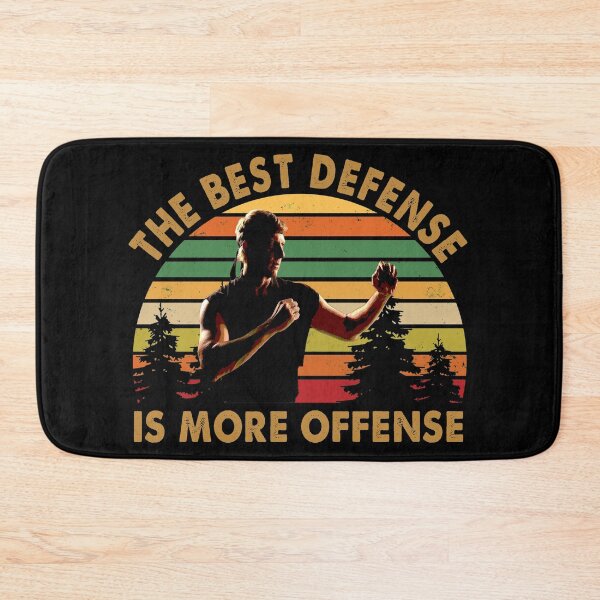 Item preview, Johnny Lawrence the best defense is more offense vintage designed and sold by Niishouseca.