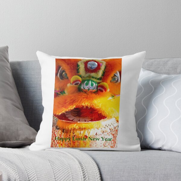 Item preview, Happy Lunar New Year Greeting Cards with Lion Dance Images - 6 designed and sold by Rod Raglin.
