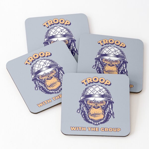 Item preview, Troop With The Group designed and sold by HappySchnapper.