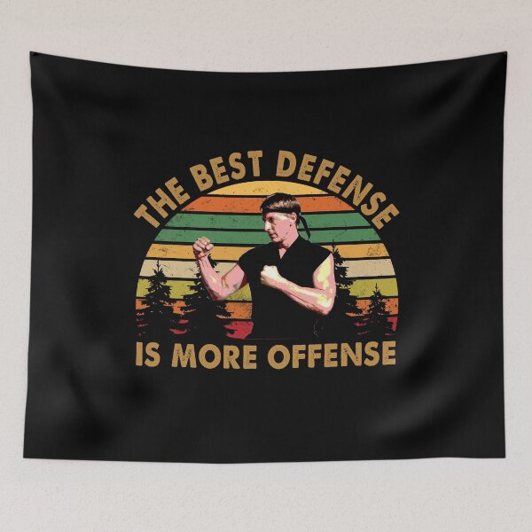 Item preview, Johnny Lawrence the best defense is more offense designed and sold by Niishouseca.