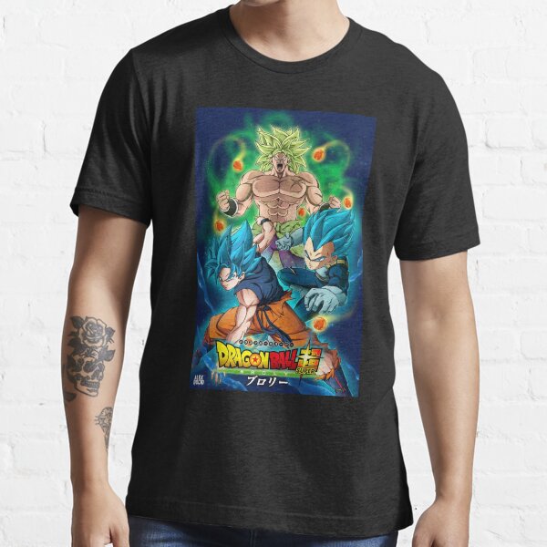 dragon ball super broly movie t shirt