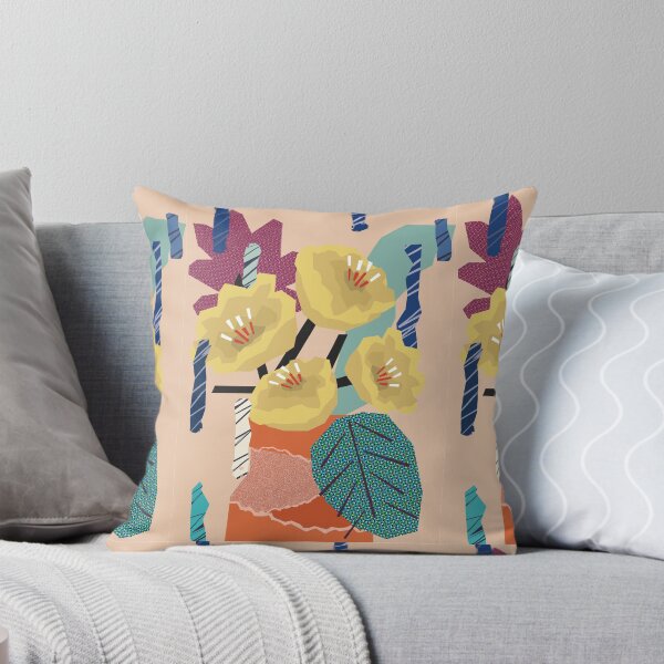 Item preview, yellow carnation flower designed and sold by haus-of-threads.