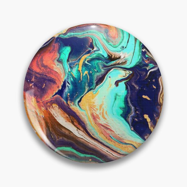 Item preview, Abstract colorful drip-paint texture designed and sold by AuriArts.