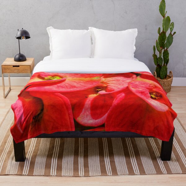 Item preview, Red floral flower designed and sold by ALittleFlower.