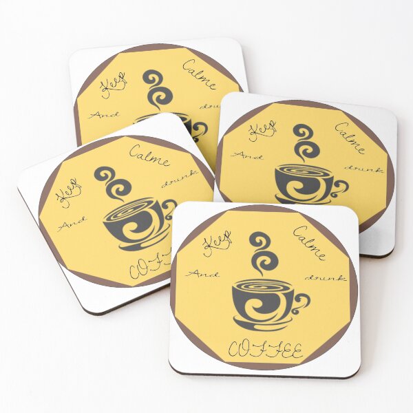 Item preview, Keep calme and drink coffee designed and sold by Primarkt.