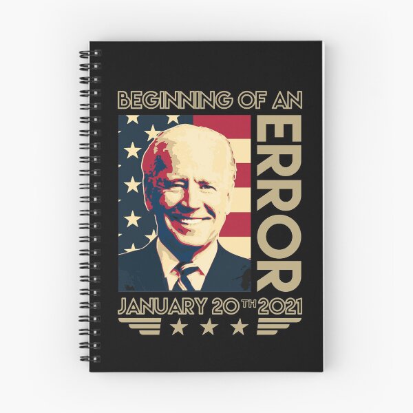 Item preview, Beginning of an Error Funny illustration - Inauguration day 2021  designed and sold by King Of Skies.