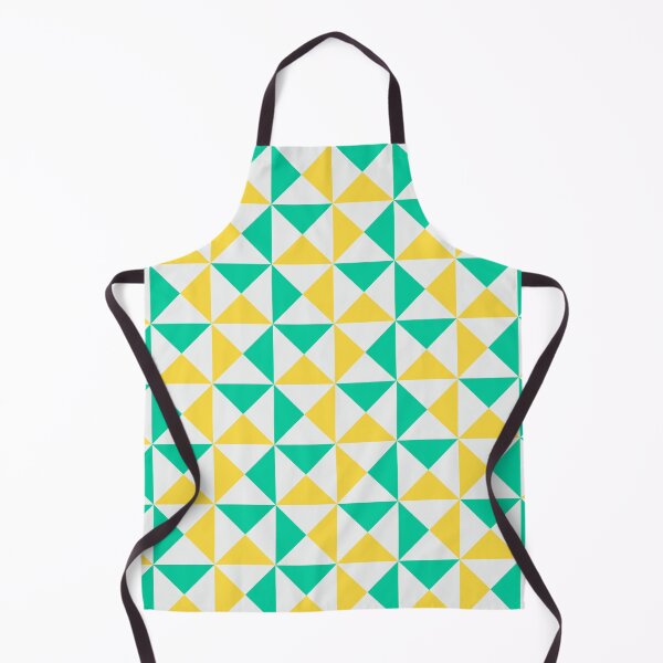 Item preview, Mosaic Geometric Yellow Blue Color Pattern designed and sold by Kriti Rastogi.