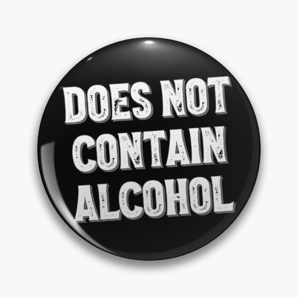 Item preview, Does Not Contain Alcohol Funny Not Drinking Not Spiked Gear designed and sold by DynamicDesign.