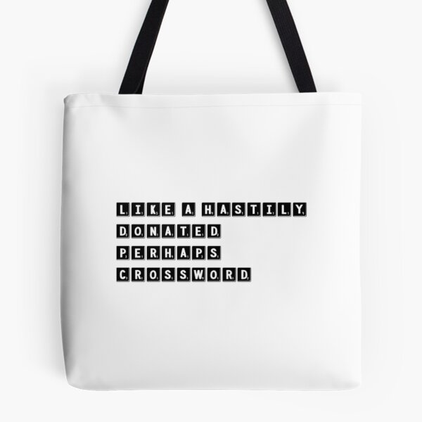 Item preview, Like A Hastily Donned Perhaps Crossword designed and sold by Artistive.