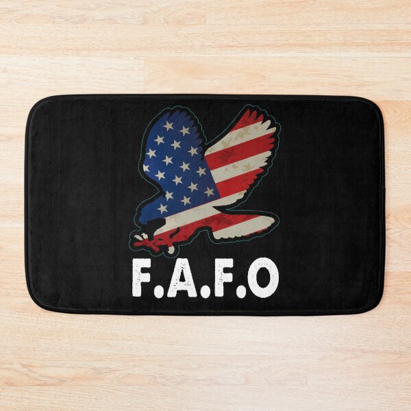 Item preview, Patriotic American Flag Eagle FAFO designed and sold by Niishouseca.