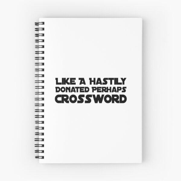 Item preview, Like A Hastily Donned Perhaps Crossword designed and sold by Artistive.