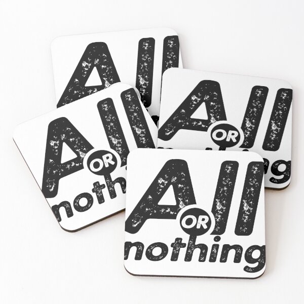 Item preview, All or nothing - distord designed and sold by Between Clouds.