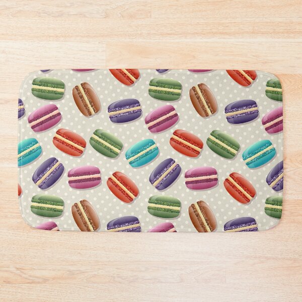 Item preview, Seamless French Stylized Macaron Pattern designed and sold by Piosenka Art.