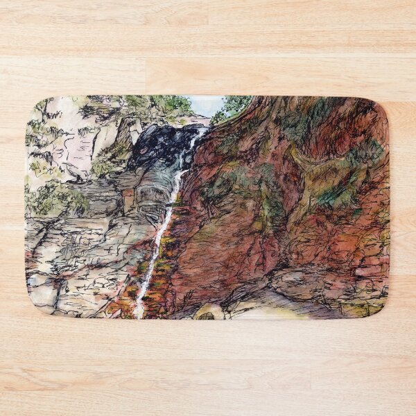 Item preview, Australian Scene - Silverband Falls, Grampian Mountains, Vic, Aus. designed and sold by Anne Huth.