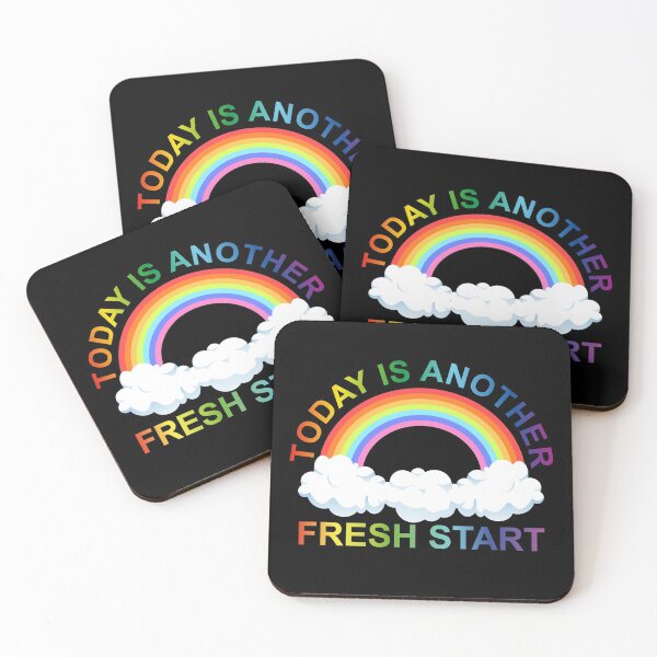 Item preview, Today Is Another Fresh Start - Rainbow Heaven designed and sold by NoMatterLab.