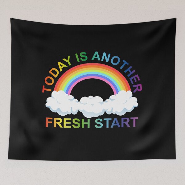 Item preview, Today Is Another Fresh Start - Rainbow Heaven designed and sold by NoMatterLab.