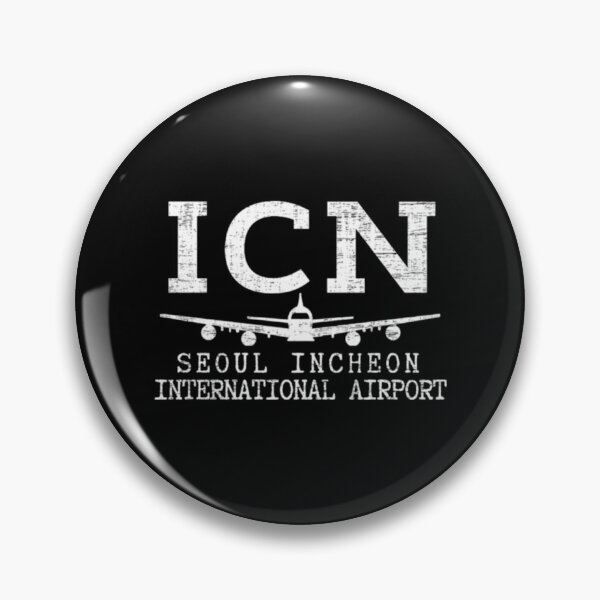 Item preview, ICN Seoul Incheon International Airport IATA Code Vintage designed and sold by LynettaPatricia.