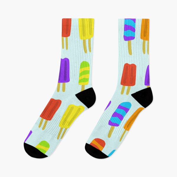 Item preview, Fun Colorful Popsicle Pattern Aesthetic designed and sold by Piosenka Art.