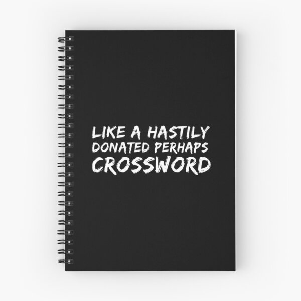 Item preview, Like A Hastily Donned Perhaps Crossword designed and sold by Artistive.