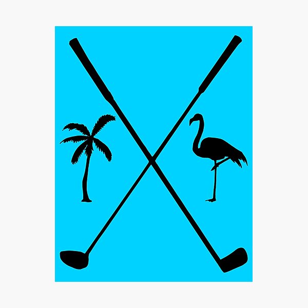 ESCAPADE by DOLCE - Trio black on teal Photographic Print