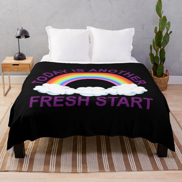 Item preview, Today Is Another Fresh Start - Purple Passion designed and sold by NoMatterLab.