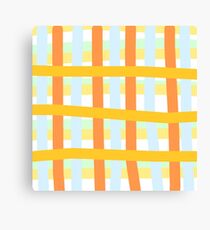 Basket Weave Canvas Print