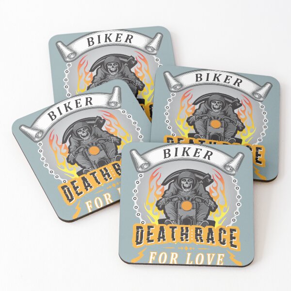Item preview, biker race - for love death  designed and sold by Zaimna.