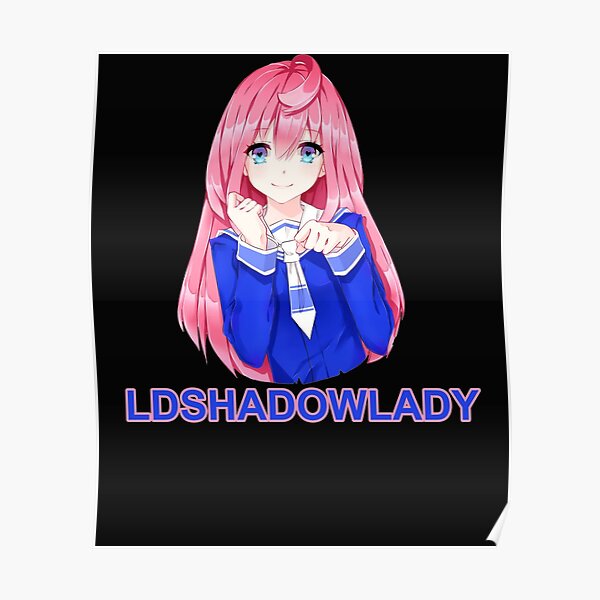 Ldshadowlady Posters Redbubble - ldshadowlady roblox username and password