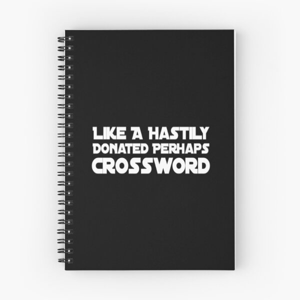 Item preview, Like A Hastily Donned Perhaps Crossword designed and sold by Artistive.