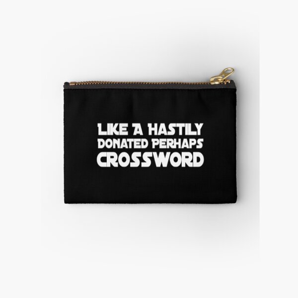 Item preview, Like A Hastily Donned Perhaps Crossword designed and sold by Artistive.