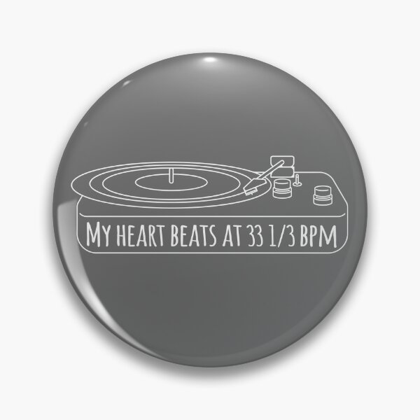 Item preview, My heart beats at 33 1/3 rpm, Vinyl Collectors, Music Lovers designed and sold by emmjott.